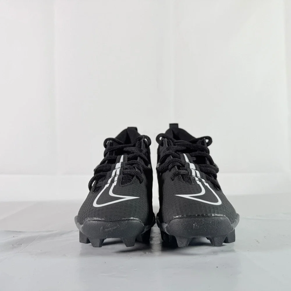 Nike Alpha Menace 3 Shark BG Football Cleats Black Grey Size‎ 10C CV0581-010